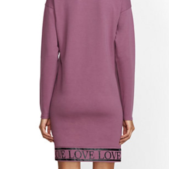 SOHO STREET - "LOVE" SWEATSHIRT DRESS - Picture 4 of 4